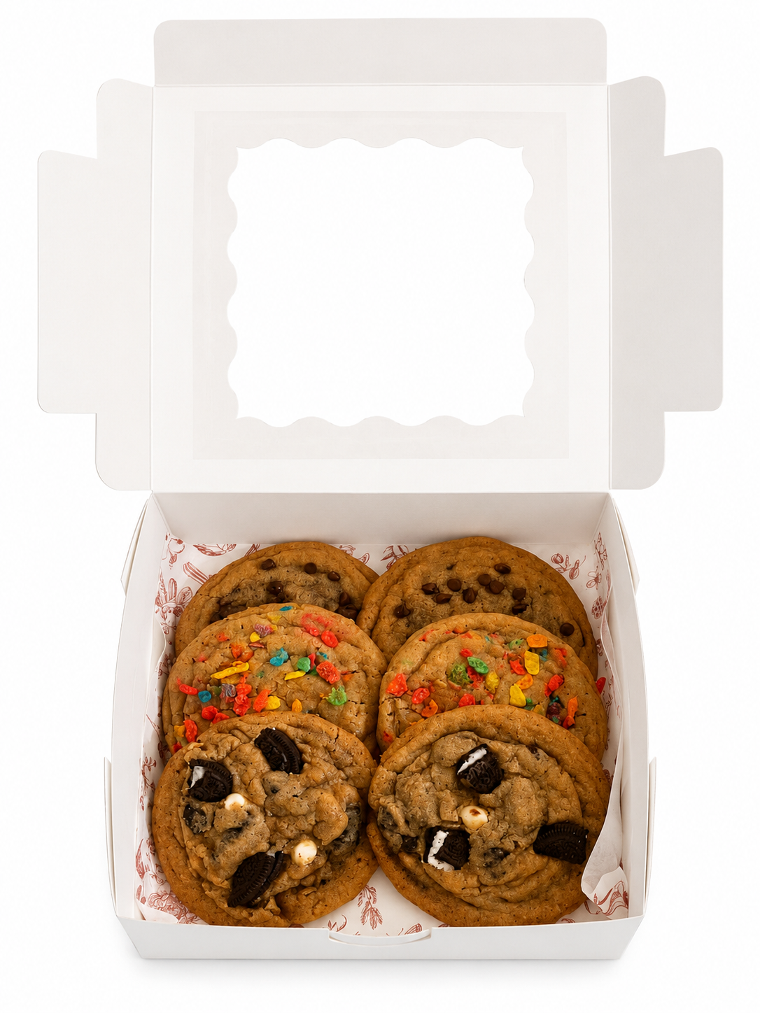 August Gourmet Cookie Box (6 Count)