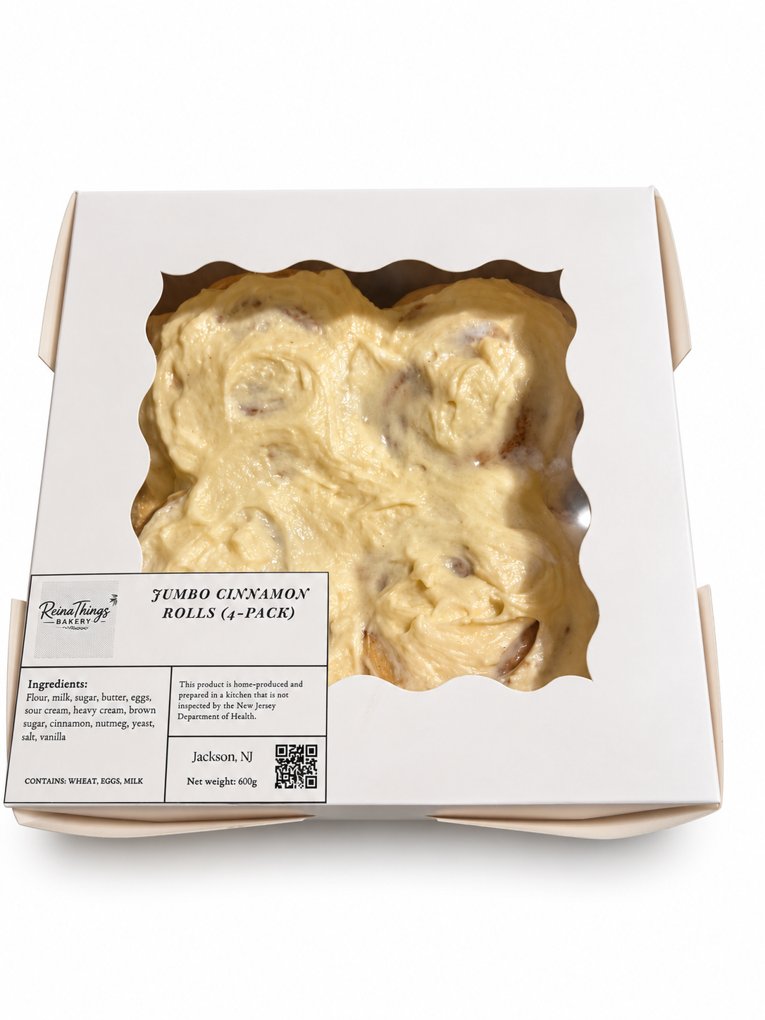 Jumbo Cinnamon Rolls 4ct