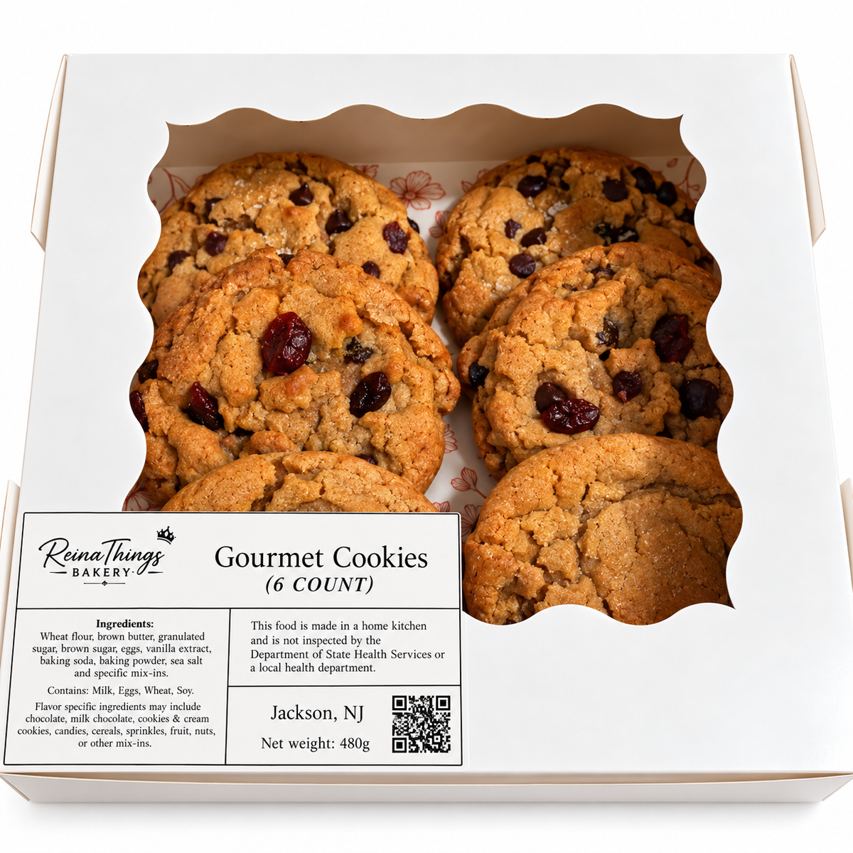 Classic Collection Cookie Box (6 Count)